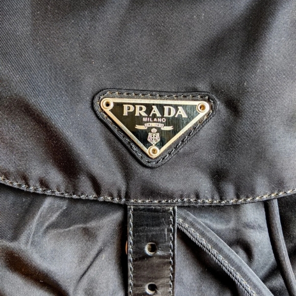 PRADA Black Nylon Backpack Medium - Picture 4 of 10